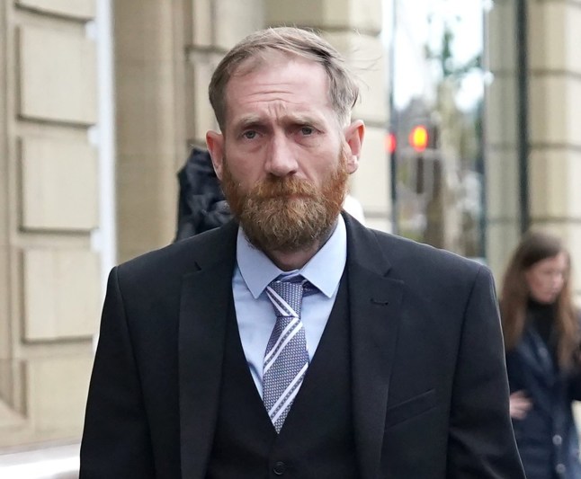 NEWCASTLE UPON TYNE, ENGLAND - AUGUST 27: Daniel Graham leaves after attending the Sycamore Gap tree felling pre-trial at Newcastle Crown Court on August 27, 2024 in Newcastle upon Tyne, England. Adam Carruthers and Daniel Graham are accused of causing ??622,191 damage to the iconic tree that used to stand in Sycamore Gap, they are also accused of causing ??1,144 damage to Hadrian's Wall. (Photo by Ian Forsyth/Getty Images)
