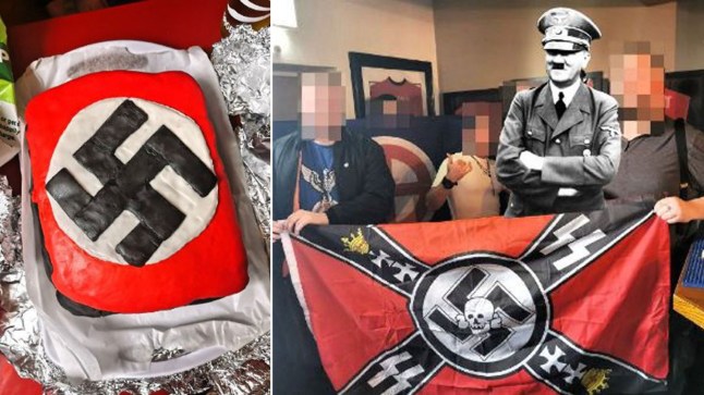 Neo-Nazis celebrate birthday with swastika cakes at a pub MEN Media