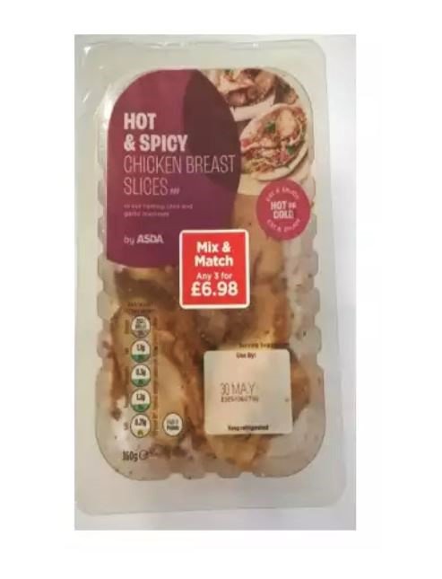 ASDA issues urgent recall on chicken because of wrong use-by date