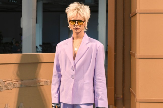 Reuben Selby - Front Row - LFW June 2021