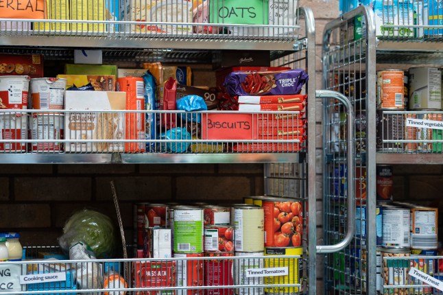Nonperishable Food at a Food Bank