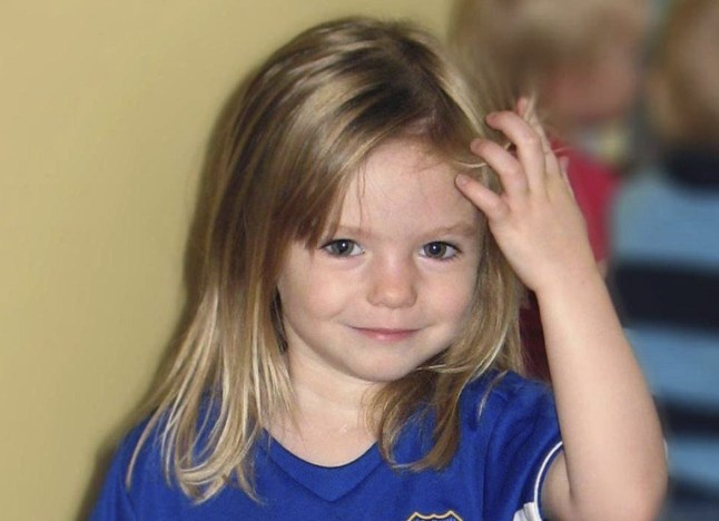 FILE - This undated file photo shows Madeleine McCann. British police said on Wednesday June 3, 2020, a German man has been identified as a suspect in the case of a 3-year-old British girl who disappeared 13 years ago while on a family holiday in Portugal. (AP Photo/File)