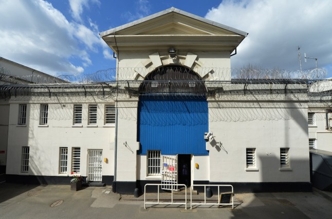 General view of Pentonville Prison, London.