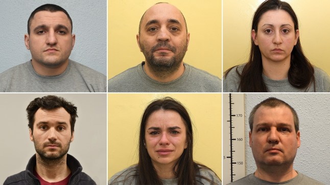 Spy gang working for Putin out of a dingy seaside hotel jailed for XX years