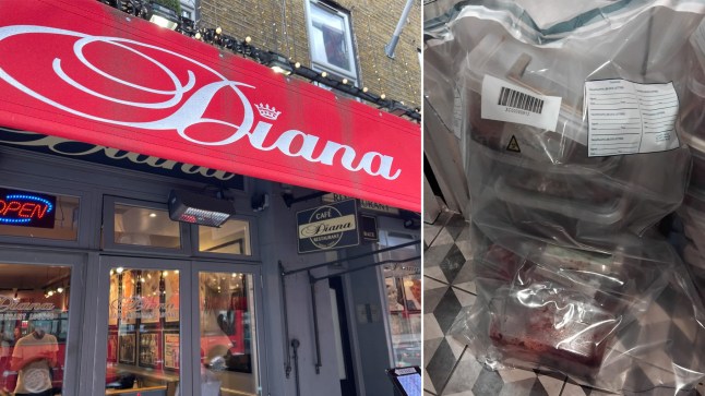 Caption: Suspected Illegal shisha seized from Princess Diana-theme cafe Pictures: Kensington and Chelsea Council