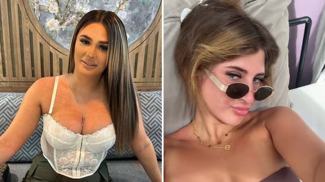 Two photos, the one on the left is of Charlotte May Lee and the one on the right is Bella May Culley