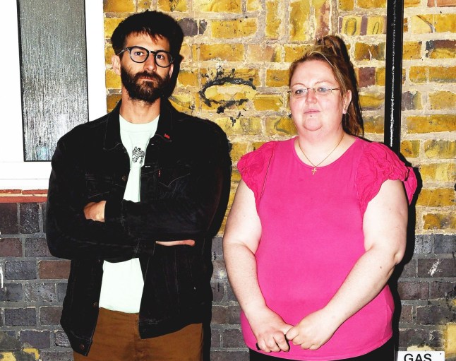 Anne stood with Jordi.