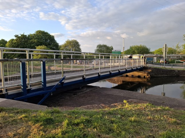 May 5 2025 Police are at the scene of Salmonpool Swingbridge, which crosses the Exeter Ship Canal and connects Clapperbrook Lane to the Riverside Valley Park, following an emergency incident involving a young boy Credit: DevonLive/BPM