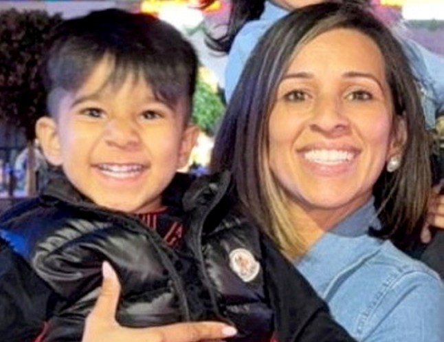 Genie Kaur with son Kamron. When a mum posted photos of a novelty cake ordered to mark the day her son would stop being breastfed, the iced design ??? a pair of boobs in a bra ??? sparked so much controversy she has hit back at critics. Genie Kaur from Barton Seagrave had decided that she would tell her son Kamron that his third birthday would mark the day he would no longer be breastfed. As a visual metaphor the boob cake would be cut to signify the break from the breast, but on the day the little boy was so sad that the plan was scrapped. When a picture of the fabulous busty Victoria sponge wearing a blue starry bikini ordered from The Cake Story in Kettering was shared on her social media, Genie was surprised to have the cake called ???inappropriate???.