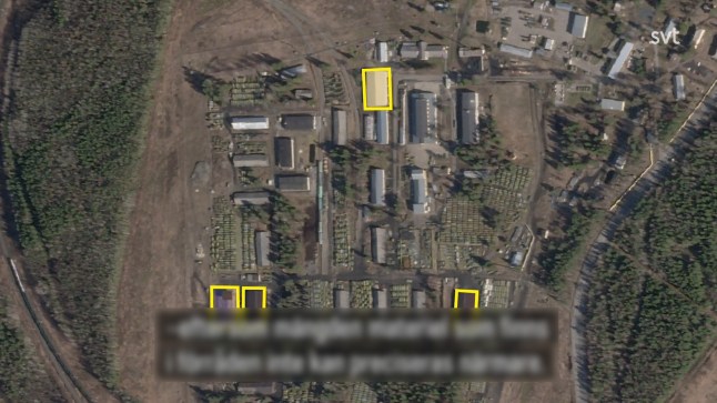 Satellite images show build up of Russian troops on Finnish border
