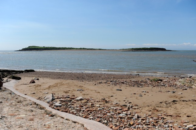 Sully Island in the distance.
