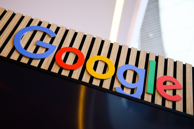 Google logo during World News Media Congress at ICE Krakow Congress Centr in Krakow, Poland on May 4th, 2025. The 76th World News Media Congress is the biggest event in the news publishing industry, exploring the ongoing transformation of news media, with Mastering Media's New Playbook a central theme. (Photo by Beata Zawrzel/NurPhoto via Getty Images)