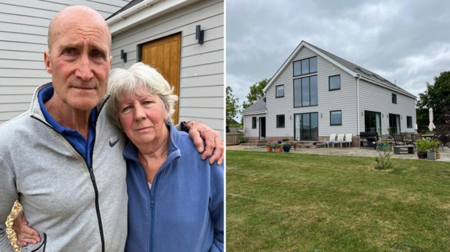 Couple who illegally built dream ?1million home instead of horse breeding clinic are ordered to tear it down after planning inspector criticises 'flagrant breach' of rules