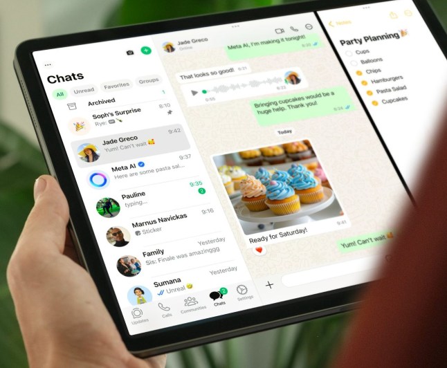 Whatsapp are launching an iPad app