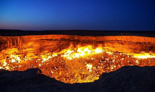 Darvaza gas crater, Turkmenistan