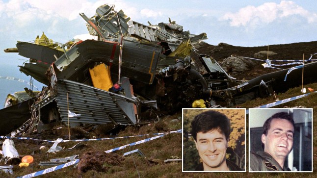 Chinook 1994 crash victims pilots