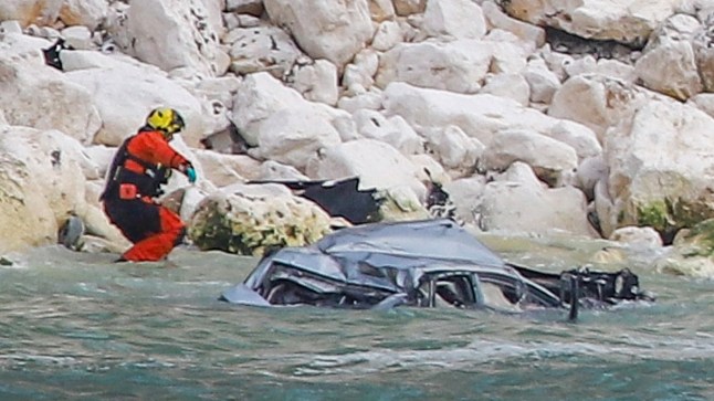 Two people killed after car drives over huge cliff and crashes into the sea post thumbnail image
