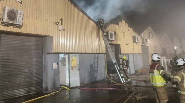 Two British men have been charged with helping Russian intelligence services after a suspected arson attack on a Ukraine-linked business in London. Dylan Earl, 20, from Elmesthorpe in Leicestershire, and Jake Reeves, 22, from Croydon, were investigated following a fire at a warehouse in east London in March. Three other suspects linked to the fire have been held on other charges. The investigation is being led by Met Police counter-terror officers. Mr Earl is accused of planning to target the business, as well as attempting to recruit individuals to materially assist a foreign intelligence service, undertaking fraudulent activity and arson.