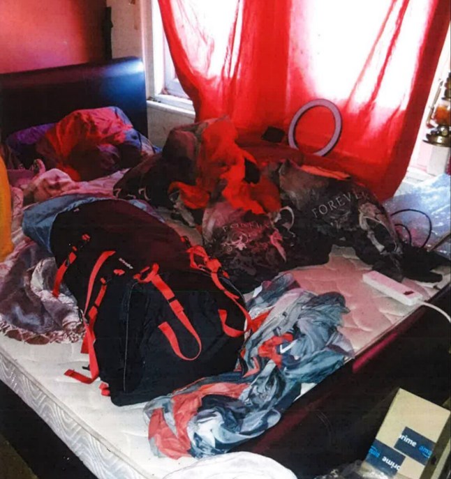 Undated handout photo issued by West Midlands Police of a bed in a property in Clarence Road, Handsworth, Birmingham, taken before Tai and Naiyahmi Yasharahyalah were evicted from the house in March 2022. The skeletal remains of their three-year-old son Abiyah Yasharahyalah were found in the back garden of the property in December 2022, nearly three years after he died while suffering severe malnutrition and rickets caused by his parents' neglect. Tai and Naiyahmi Yasharahyalah have been found guilty at Coventry Crown Court of causing or allowing the death of their three-year-old son Abiyah Yasharahyalah, whose body was found buried in a back garden in Birmingham in December 2022. Issue date: Thursday December 5, 2024. PA Photo. See PA story COURTS Handsworth. Photo credit should read: West Midlands Police/PA Wire NOTE TO EDITORS: This handout photo may only be used in for editorial reporting purposes for the contemporaneous illustration of events, things or the people in the image or facts mentioned in the caption. Reuse of the picture may require further permission from the copyright holder.