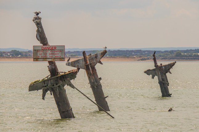 SS Richard Montgomery was an American Liberty cargo ship. The ship was wrecked on the Nore sandbank in the Thames Estuary, near Sheerness, Kent, England, in August 1944, About 1,400 tonnes of explosives remaining on board.