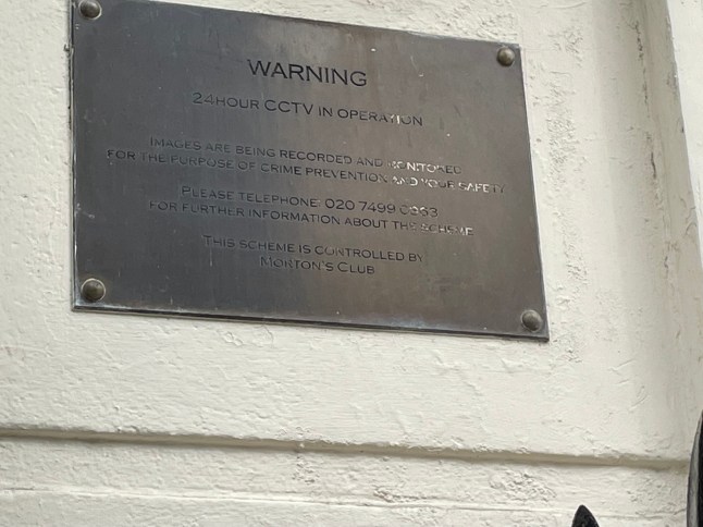 EXC: Squatters plague iconic Mayfair club that was popular among A-list celebrities