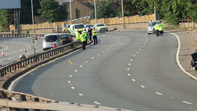 Crash investigation on the A206 in Greenwich after a crash near Blackwall Tunnel.