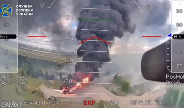 Ukraine???s SBU, the main intelligence and security agency, unveils embarrassing details of ???Spiderweb??? strikes on Russian airfields