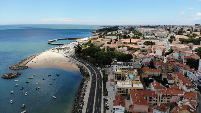 Aerial View of Paco de Arcos - Oeiras - Portugal; Shutterstock ID 1126813580; purchase_order: -; job: -; client: -; other: -