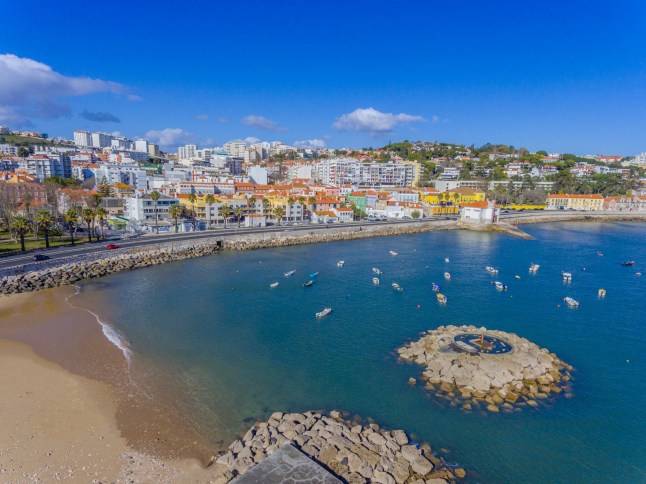 View of Pa??o de Arcos in Oeiras Portugal