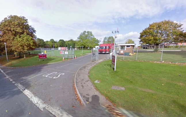 A google maps picture of the Swinton Army barracks in Wiltshire, where a soldier was allegedly stabbed.