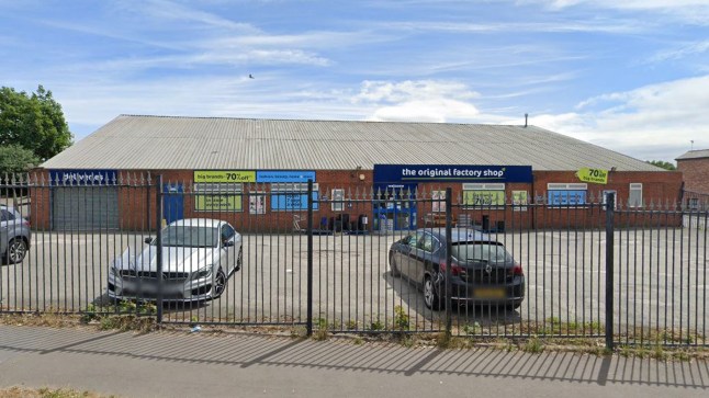 Google Streetview: The Original Factory Shop, Middlewich