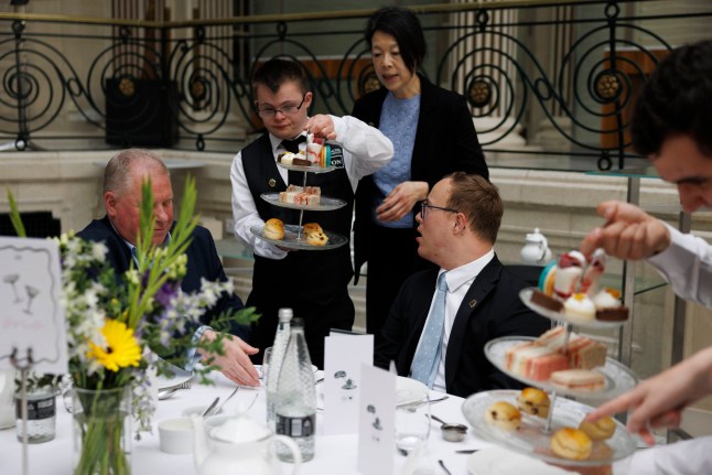 Lunch reception to mark the 10th year anniversary of the partnership between Hilton and Aurora Foxes held at the Waldorf Hilton hotel this afternoon. Image shot on 16th June 2025. ?? Belinda Jiao jiao.bilin@gmail.com 07598931257 https://www.belindajiao.com/about