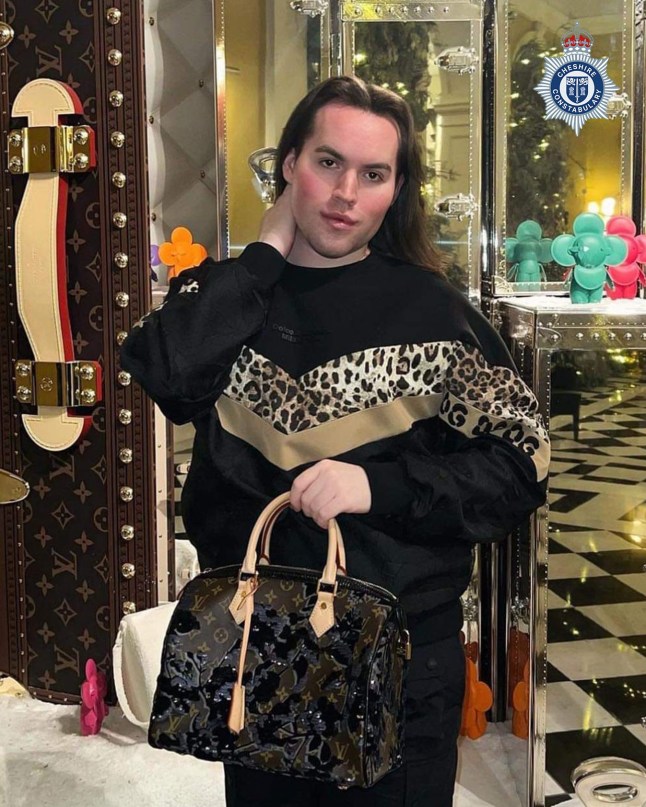 Undated handout photo issued by Cheshire Police of social media photo of Jack Watkin, 26, who has pleaded guilty to fraud after offering a business opportunity to people who would loan him large sums of money, with the promise it would be used to buy exclusive Hermes handbags he would sell on at profit. Watkin, who claimed to be a millionaire defrauded people, including his father, Jason Watkin, out of thousands of pounds which he promised would be used to buy and sell designer handbags, the court has heard. Issue date: Tuesday June 24, 2025. PA Photo. Photo credit should read: Cheshire Police/PA Wire NOTE TO EDITORS: This handout photo may only be used in for editorial reporting purposes for the contemporaneous illustration of events, things or the people in the image or facts mentioned in the caption. Reuse of the picture may require further permission from the copyright holder.