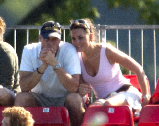 Mandatory Credit: Photo by REX/Shutterstock (2587736g) Prince William and Kate Middleton Prince William and Kate Middleton at the Beaufort Polo Club, Britain - 18 Jun 2005