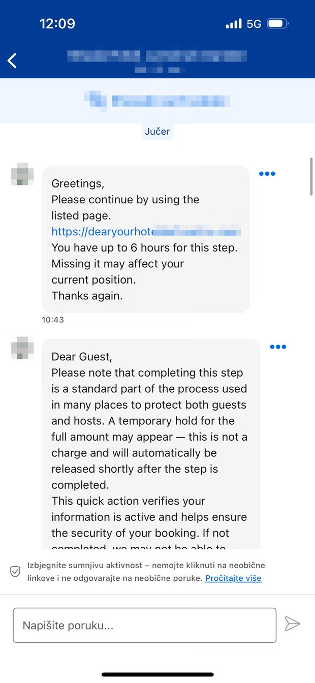 ?Your reservation is at risk?: beware the Booking.com scam Fraudsters send a message saying there has been a problem with payment and asking for card details