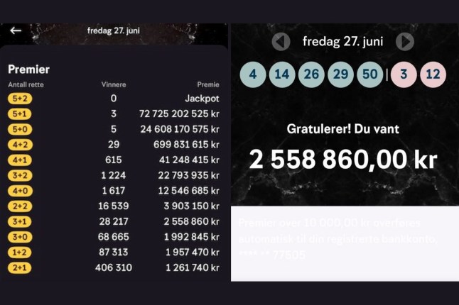 Thousands in Norway told they won up to millions in lottery error eurojackpot