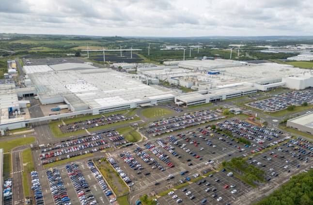 The Nissan Motor Co. manufacturing plant in Sunderland, UK, on Tuesday, June 3, 2025. The prospect of new support from the UK government for??Nissan is the latest sign of Prime Minister??Keir Starmer's push to protect Britain's industrial base as he tries to stave off a political threat from??Nigel Farage's Reform party and preserve the Japanese automaker's famous Sunderland plant. Photographer: Dominic Lipsinki/Bloomberg via Getty Images