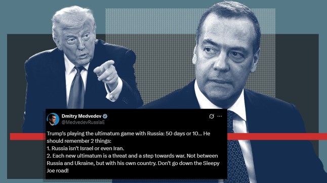 Trump and Medvedev