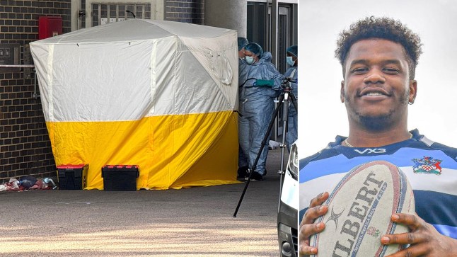 Rugby star Brendan McMillan was stabbed to death.