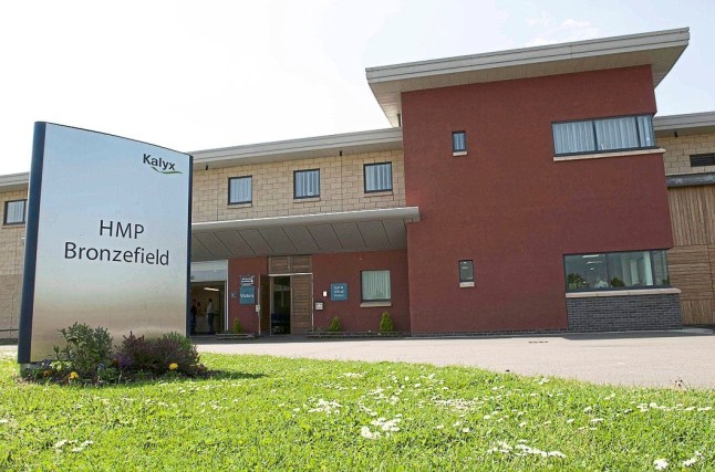 Mandatory Credit: Photo by Shutterstock (3383008a) Gate at HMP Bronzefield VARIOUS