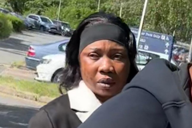 Bilikesu Olagunju pictured arriving at court. Photo released June 2025. A frail pensioner died days after a carer subjected him to violent and degrading treatment including dragging him around by the scruff of the collar and threatening to beat him up. John Attard, who was 88 and had dementia, was living with his son in Bexley when he was ill-treated by Bilikesu Olagunju on Christmas Eve 2022.