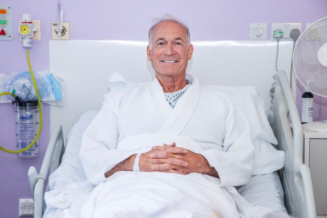 Dr Hilary Jones recovering after his hip replacement surgery at the Practice Plus Group Hospital in Birmingham. TV doctor Hilary Jones went on a 360-mile round trip for surgery ??? to bypass his local NHS waiting list. The popular GP, 72, from Kent, underwent a second hip replacement in a hospital in Birmingham, 180 miles from home, to reduce his waiting time for treatment. Now, he is speaking out about his own surgery to show others awaiting treatment that they can also fast-track themselves if they???re happy to travel.He took advantage of NHS Patient Choice after discovering a hospital that had almost no waiting list in the middle of the country. Photo released 13/07/2025