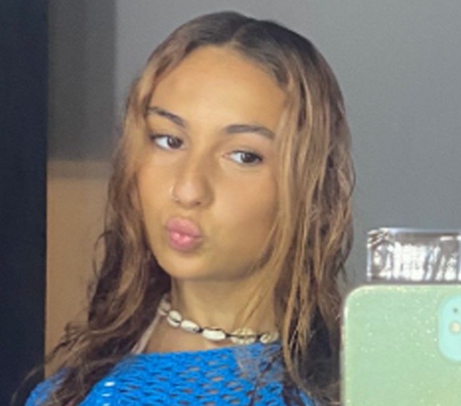 Alicia Kemp, 24, in a screencap of a video from TikTok.
