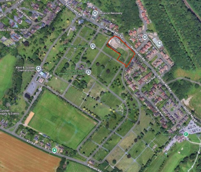 Tunbridge Wells Cemetery plans. via Arthur Parashar