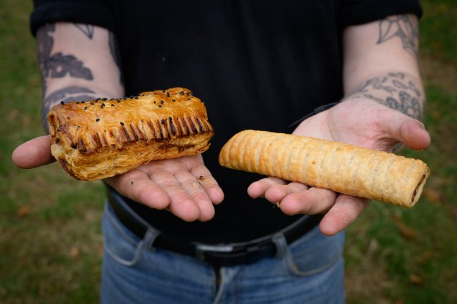 Metro reporter Josh Milton compares an expensive sausage roll with a cheaper Greggs version whilst exploring the large price disparity of sausage rolls in London?s bars and food outlets.