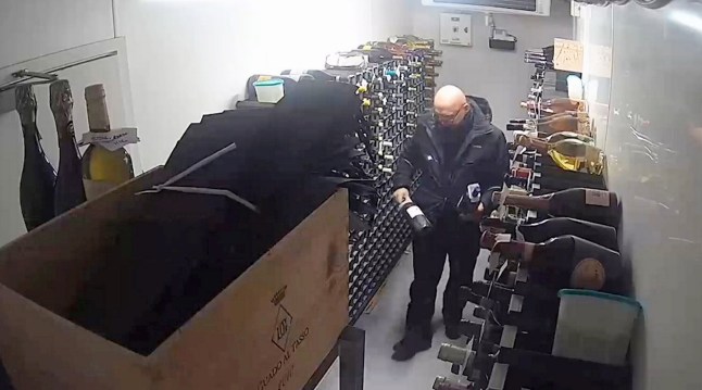 Wine thief Iuliu Kubola. This is the moment a tuk-tuk driver stole ?24k worth of wine and used a wheelie bin to load it into his pedicab. Iuliu Kubola, 61, was caught on CCTV as he broke into the restaurant on historic Threadneedle Street in London on May 6. CCTV shows Kubola taking 73 bottles of wine and using a wheelie bin to move them outside where his pedicab was waiting - where he cycled away. The tuk-tuk driver returned to the same eatery to steal a further three bottles of wine worth around ?680 on June 15. The City of London police said he went back again on June 19, but left without taking anything. Kubola was arrested on June 22 when an officer recognised him as a person of interest following a police briefing. He also caused damage to the external door and locks, costing ?1,000 to change locks and ?425 to repair the damage. Kubola will be sentenced in September. Photo released 27/07/2025
