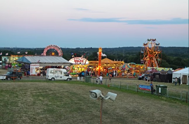 Charles Cole's Family Funfair Netley Marsh Steam and Craft Show