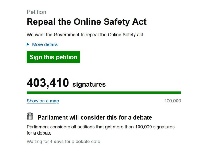 (Picture: petition.parliament.uk)