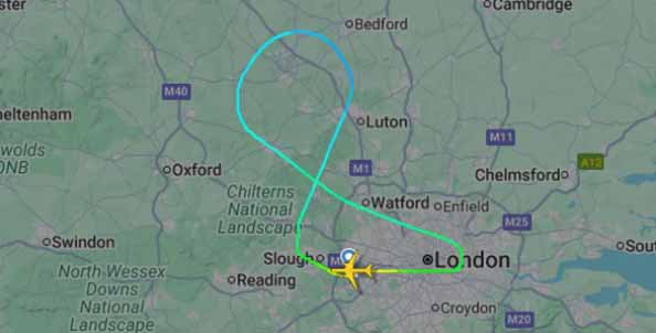 United Airlines plane makes emergency landing at Heathrow as 'smoke fills cabin' An emergency was declared as the San Francisco-bound flight made a U-turn for an immediate return to London Heathrow
