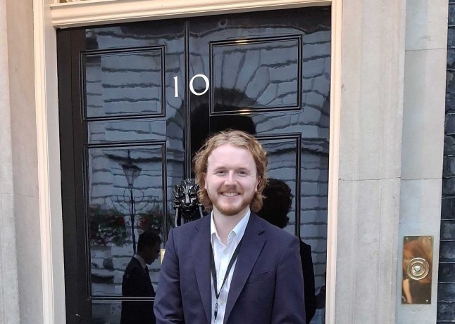Craig Munro at No 10 Downing Street